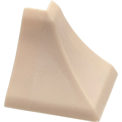 Уголок ПВХ наружный к плинтусу LР NZ светлый беж (66) EL-MECH-PLAST - фото 1