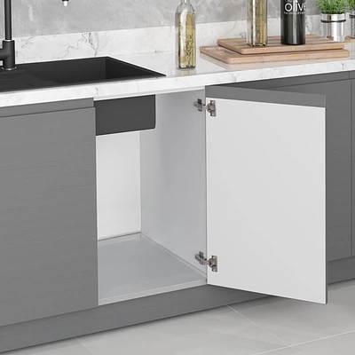 Поддон гигиенический в базу 800 мм., под 18 ДСП, алюминиевый, РФ (762*520 мм) - фото 4