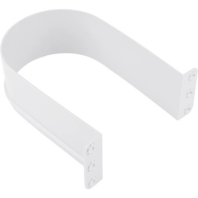 Обвод для сифона, белый пластик, РФ - фото 1