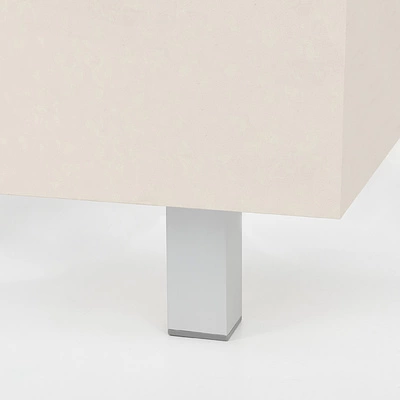 Опора меб. алюм. DAKP-27 h150 с регул. мат.хром AKS - фото 3