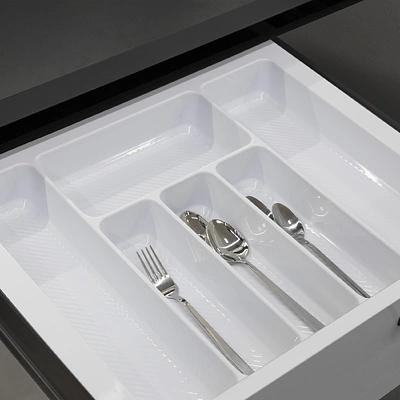 Лоток для столовых приборов 600 LINER 540*430, белый AKS - фото 4