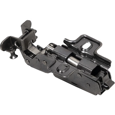 Петля д/алюм.рамки Z-1 полунакладная с доводчиком h0 clip-on PRIME by AKS черная (саморезы, заглушки) (упак. = 2 шт.) - фото 3