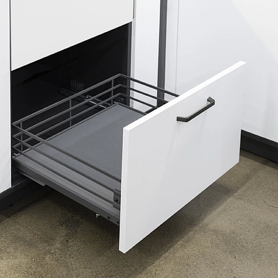 Выдвижная корзина 800 FOCUS, графит PRIME by AKS - фото 4