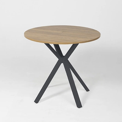 Подстолье VECTOR h714 под круглую столешницу, графит муар AKS - фото 4