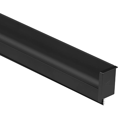 Ручка-профиль алюм. PORTAL L-образная, 2.9 м, анодированный черный AKS - фото 2