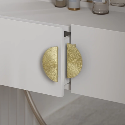 Ручка меб. скоба мет. NIGHT 96 брашированное золото, AKS - фото 7