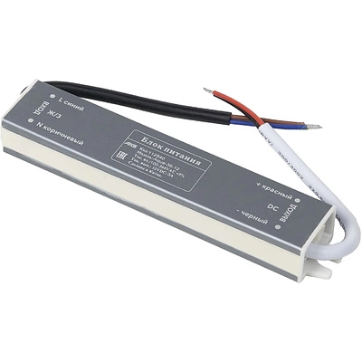 Блок питания Aqua 36W/12V, IP67, водонепроницаемый, AKS - фото 1