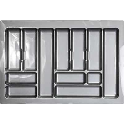 Лоток для столовых приборов 800 COMFORT (735*490), металлик РП - фото 1