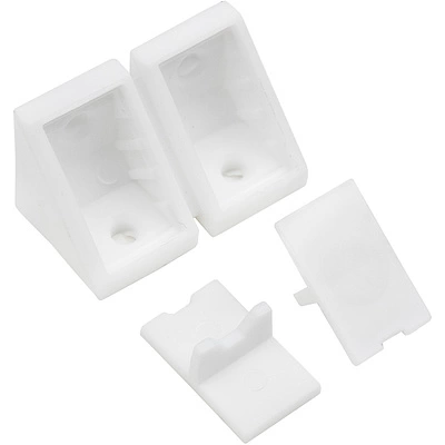 Уголок пластиковый двойной белый (уп/ 50 шт) РП - фото 3