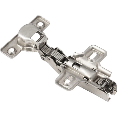 Петля мини накладная с доводчиком 38мм h0 несъемная планка AKS - фото 3