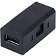 Пропуск удлинителя Locus пластиковый для USB, AKS - фото 1