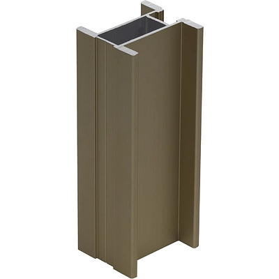 Профиль алюминиевый SENATOR шампань вертик. Н-образный L-5300 мм АЛЮТЕХ - фото 1