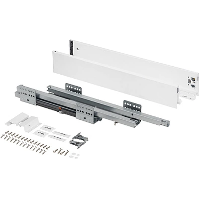 Система ящиков Slimbox Evolution L-450 H=84 с доводчиком ДСП16мм белый - фото 4