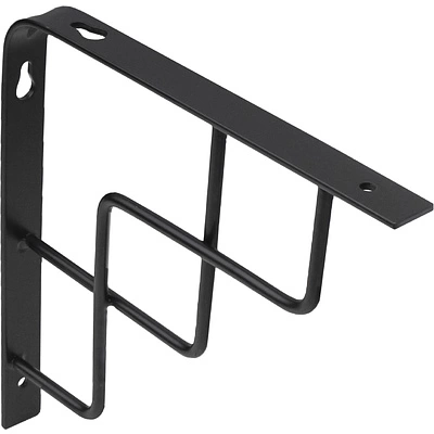 Полкодержатель мет. QUADRO 150*150*20*3, белый AKS - фото 2