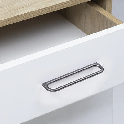 Ручка меб. скоба мет. OLYMPIA 160 графит, AKS - фото 5