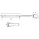 Клипса светодиодная klips-p-04, 12VDC/0,25W, пластиковая, синий, AKS - фото 2