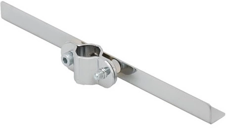 Держатель полки к трубе d25 (532) односторонний, хром AKS - фото 1