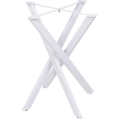 Подстолье WARG h716 под круглую столешницу, белый муар AKS - фото 1