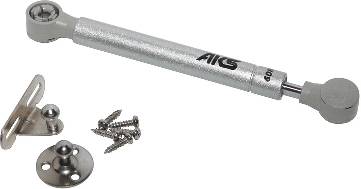 Амортизатор масляный барный нижний 60N серый AKS - фото 3