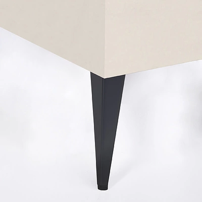 Опора меб. мет. STATE h140 черный матовый AKS - фото 4