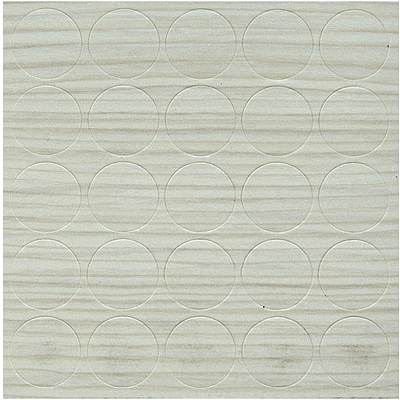 Заглушка самоприлипающая к эксцентрику артвуд светлый (20167) FOLMAG (лист-28шт.) - фото 3