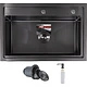 Мойка н/сталь, прямоугольная одночашевая, 700*460мм, глянец черный, врезн на/вровень столешнице, AKS (3,2мм) - фото 1
