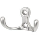 Крючок меб. двухрожковый мет. WP19 хром матовый GRIDLI - фото 1