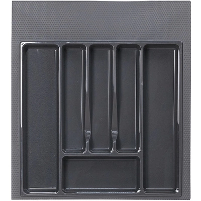 Лоток для столовых приборов 500 TR-01 (440*495*45), графит GRIDLI - фото 1