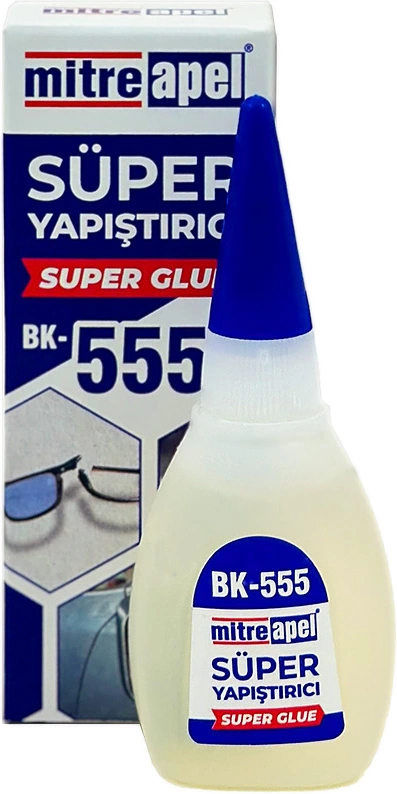 Суперклей цианоакрилатный MitreApel BK555 20 г. - фото 1