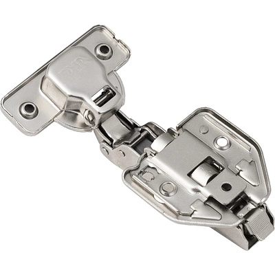 Петля полунакладная с доводчиком 45мм h0 clip-on AKS PLUS 3D (саморезы, заглушки) - фото 4