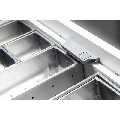 Ручка с поводком внутреннего ящика Slimbox AKS 8,5-16мм белая - фото 5