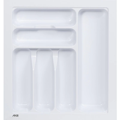 Лоток для столовых приборов 450 BASIC 390*430, белый AKS - фото 1