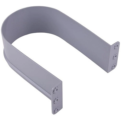 Обвод для сифона, серый пластик, РФ - фото 1