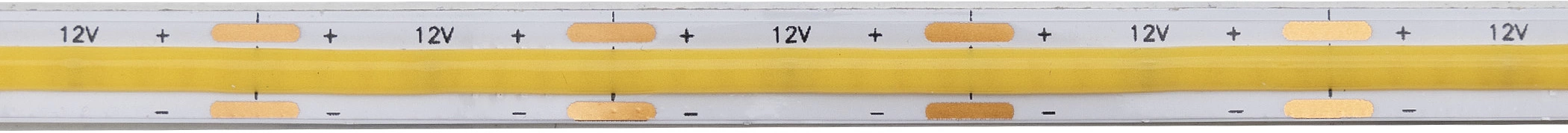 Лента светодиодная COB - 9,8W/m, 12V, 8мм, 320 д/м, IP20, нейтральный белый (4000K), CRI>90, 1000 Lm, 5м, AKS - фото 3