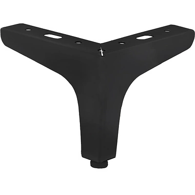 Опора меб. мет. h100 угловая черный GRIDLI - фото 3