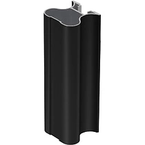 Профиль алюминиевый SENATOR черный глянец вертик. закрытый АЛЮТЕХ (L-5300) (04.RAL9005)