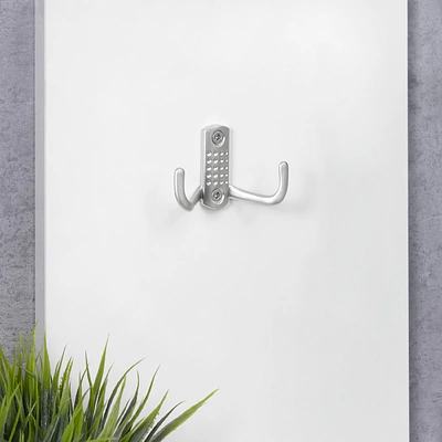 Крючок меб. двухрожковый мет. WP12 хром матовый GRIDLI - фото 5