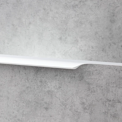 Ручка меб. накладная алюм. LINEA 320/397 черный матовый, AKS - фото 8