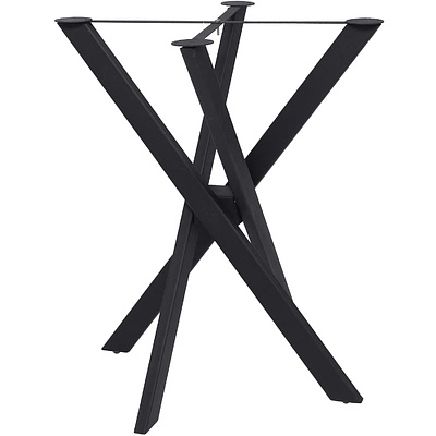 Подстолье WARG h716 под круглую столешницу, черный муар AKS - фото 1