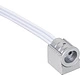 Выключатель бесконтактный на взмах, врезной/накладной, D8мм, 12/24V, 60W/120W, хром, с диммированием, без коннекторов, AKS - фото 4