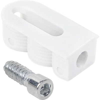 Стяжка Genifix с евровинтом 6,0*12, белая (уп/ 10 шт) AKS - фото 3