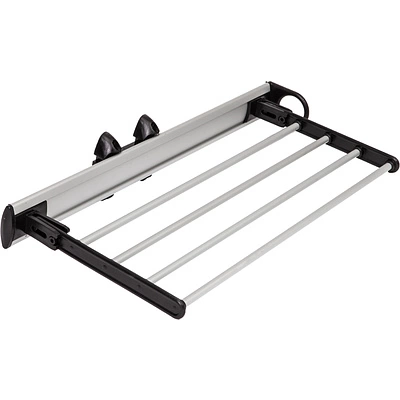 Выдвижная вешалка для брюк крепл.бок./левое, хром/черный AKS - фото 3