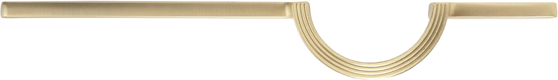 Ручка меб. скоба мет. ELEGANCA 256, брашированное золото, AKS - фото 1