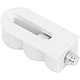 Стяжка Genifix с винтом М6,0*8, белая (уп/ 100 шт) AKS - фото 1