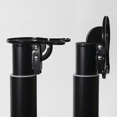 Опора меб. круглая d60 h710-1100 регулируемая, черный AKS - фото 3