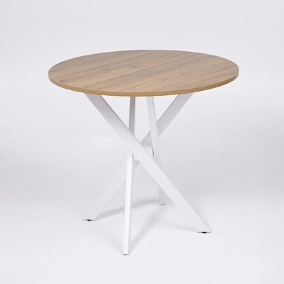 Подстолье WARG h716 под круглую столешницу, белый муар AKS - фото 6