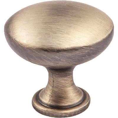 Ручка меб. кнопка мет. TERNI матовая античная латунь AKS - фото 3