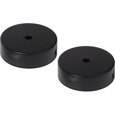 Заглушки (крепления) к светодиодной веревке, d20, тип 2 (1 компл = 2шт.), черный, AKS - фото 1