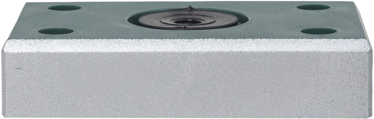 Опора меб. пласт. B-01 регулируемая, металик структура - фото 3