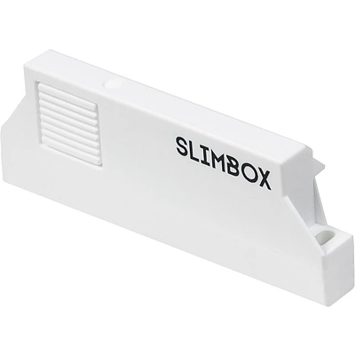 Ручка с поводком внутреннего ящика Slimbox 13,5-21мм белая - фото 1